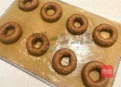 黑巧核桃贝果的做法图解13