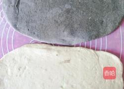 黑芝麻蝴蝶馒头的做法图解8