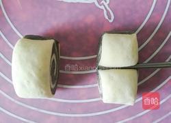 黑芝麻蝴蝶馒头的做法图解11