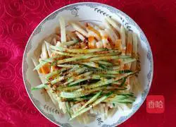 Illustration of how to make steamed cold noodles 8