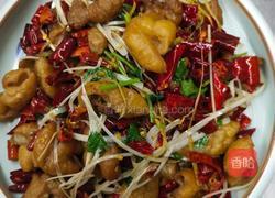 干煸香辣肥肠的做法图解3