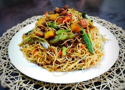豆角土豆焖面