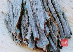 卤牛肉炒豆角的做法图解4