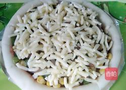 培根火腿什锦蔬菜披萨的做法图解10