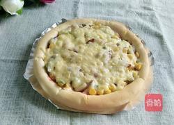 培根火腿什锦蔬菜披萨的做法图解12