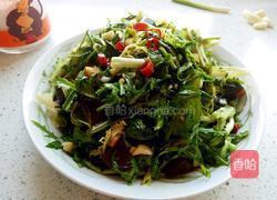 皮蛋拌苦菊的做法图解15