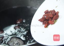 营养早餐，黑米红糖红枣粥的做法图解6