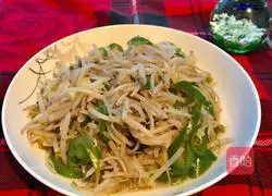 Illustration of how to make stir-fried bean sprouts 6