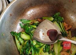 醋溜蒜蓉小油菜的做法图解3