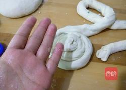蒜苗发面千层饼的做法图解12