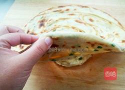 蒜苗发面千层饼的做法图解17