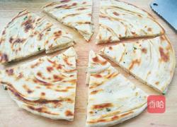 蒜苗发面千层饼的做法图解18