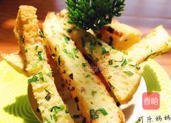 蒜香土司干的做法图解6