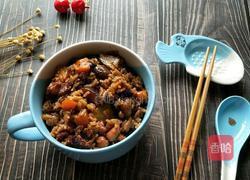 香菇鸡肉焖饭的做法图解8