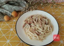 茭白炒肉丝的做法图解7