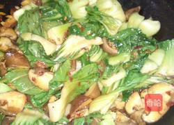 香菇上海青的做法图解4