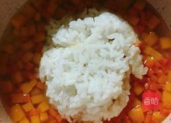 南瓜酱汁烩饭的教学的做法图解7