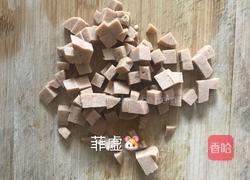 素火腿蒸蛋的做法图解5