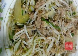 豆芽炒肉末的做法图解11