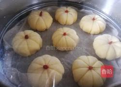 迷你南瓜豆沙包的做法图解12