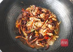 柳树蘑菇烧鸡肉(加板粟版)的做法图解17