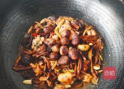 柳树蘑菇烧鸡肉(加板粟版)的做法图解18