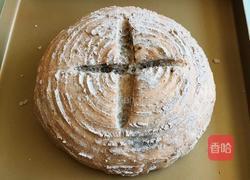 芝麻核桃黑麦包的做法图解21