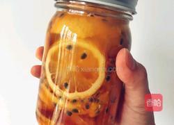 范冰冰同款蜂蜜柠檬百香果的做法图解6