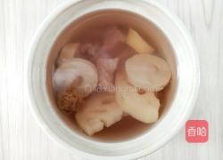 家人汤谱 无花果莲藕汤 润肠助消化的做法图解5
