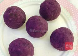 紫薯草莓大福的教学的做法图解5