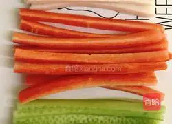 Illustration of how to make sushi in class 2