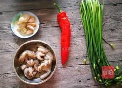 韭苔爆炒八爪鱼的做法图解2