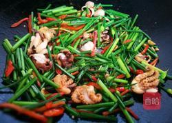 韭苔爆炒八爪鱼的做法图解19