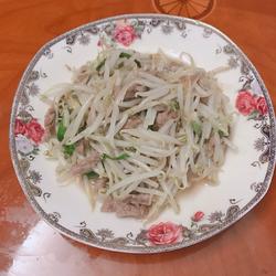 豆芽菜炒牛肉丝的做法[图]