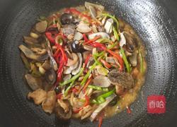 牛肝菌炒肉片的做法图解12