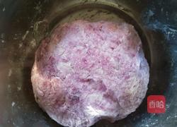 紫薯麻薯欧包的做法图解2