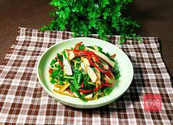 韭菜炒香干的做法图解12