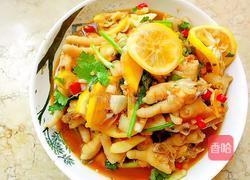 追剧必备( •ิ• ิ)泰式百香果柠檬爪的做法图解9