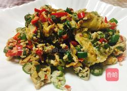 尖椒炒鸡蛋的做法图解5