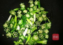 秋葵炒鸡蛋的做法图解7