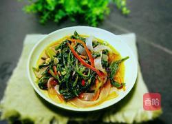 菠菜拌宽粉的做法图解1