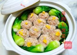清炖扬州狮子头(葵花大斩肉)的做法图解4