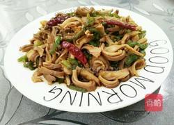 辣炒肚丝的做法图解8