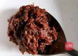 Illustration of how to make lentils and shrimp paste 3