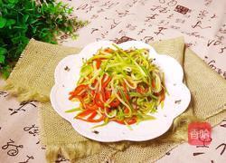 角瓜拌红椒的做法图解10