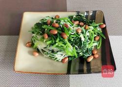 芥末拌菠菜粉丝花生 的做法图解15