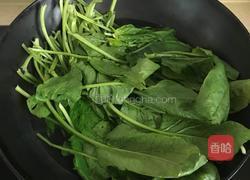芥末拌菠菜粉丝花生 的做法图解7