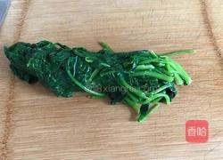 芥末拌菠菜粉丝花生 的做法图解11