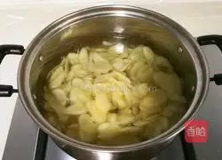 Illustration of making sweet and sour ginger slices 3