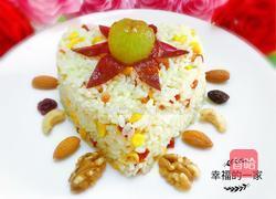 爱心炒饭的做法图解7